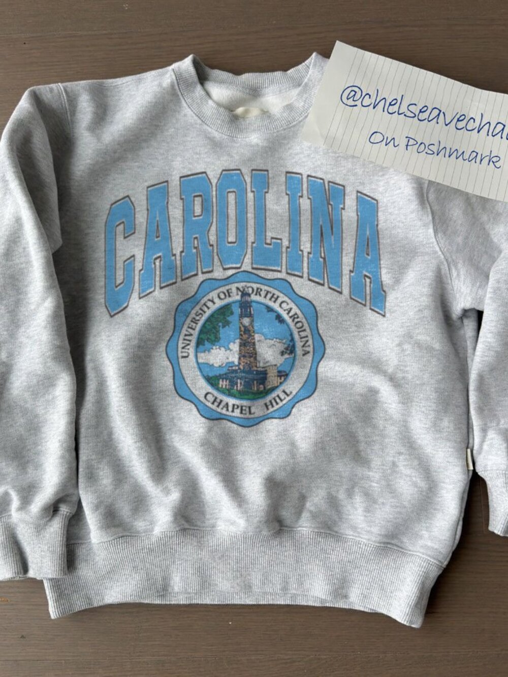 90s Vintage University of North Carolina at Chapel Hill Crewneck Sweatshirt